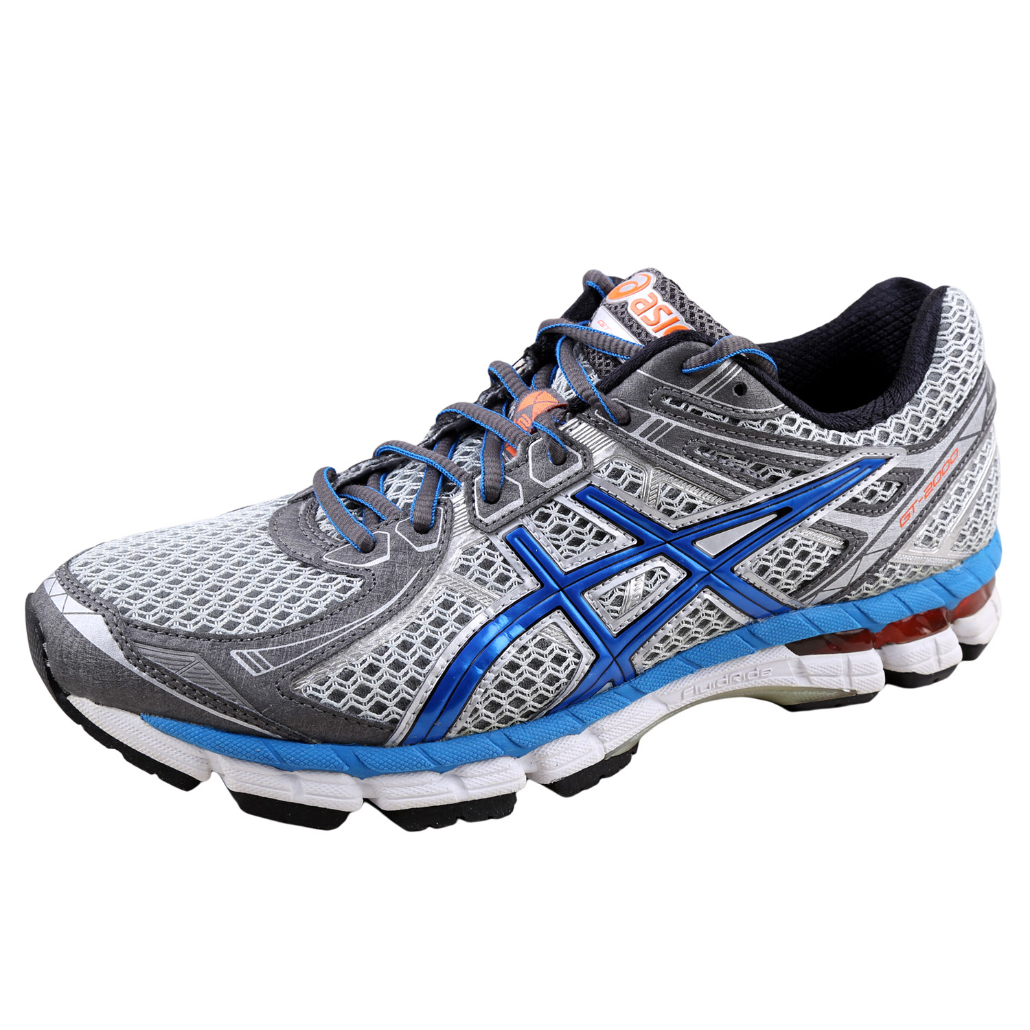 ASICS Men's GT 2000 2 Running Shoes T3P3N.9759 Titanium/French  Blue/Lightning 7 | eBay