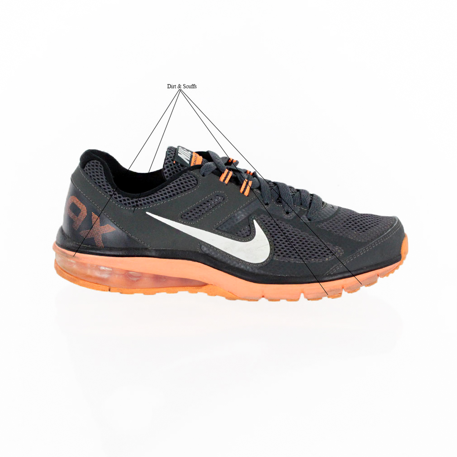 NIKE MAX DEFY RN Hombre Para Correr AIR Zapatos 599343 008 NIKE MAX DEFY RN Hombre Para Correr AIR Zapatos 599343 008